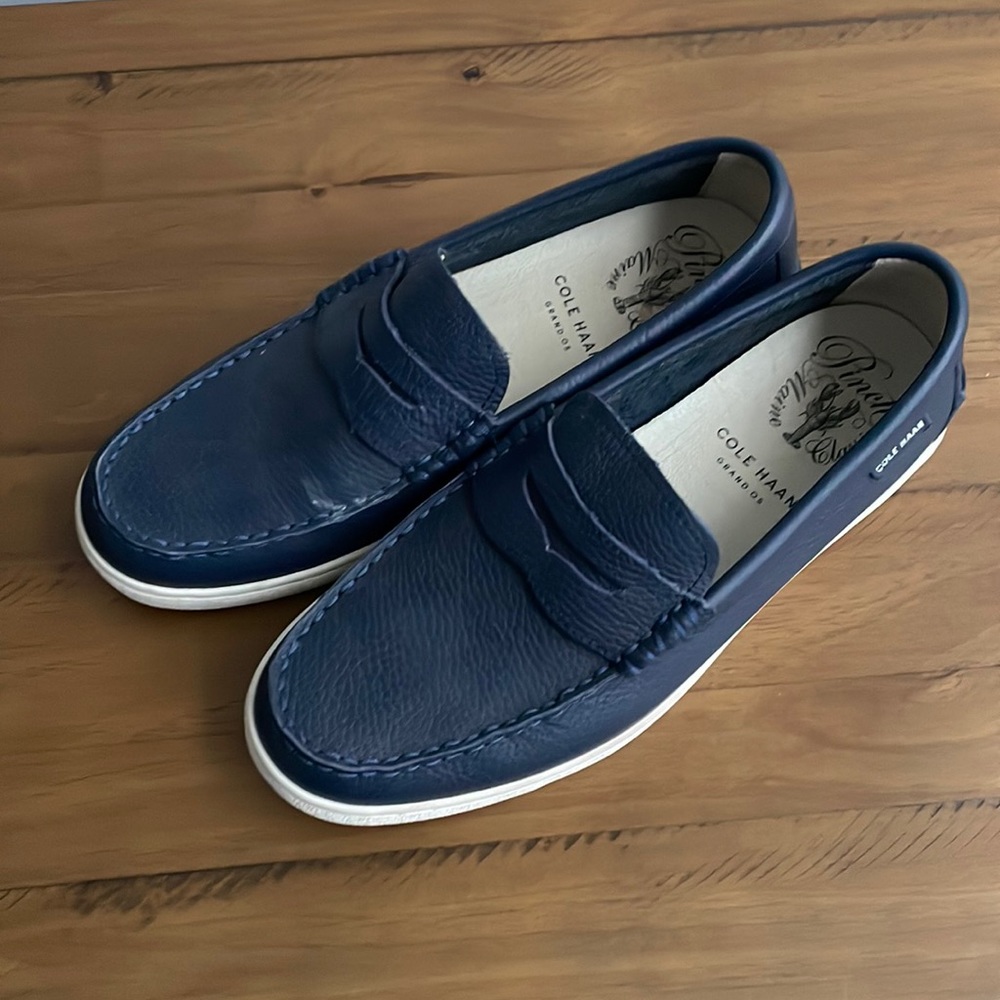 Cole Haan leather loafers shoes- only worn once!